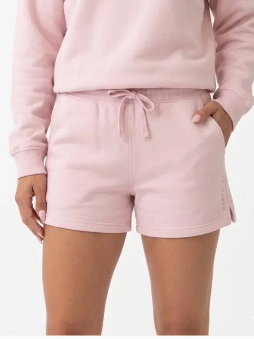 Cozy Earth CityScape Soft Pink Modal Cotton Leisure Shorts
